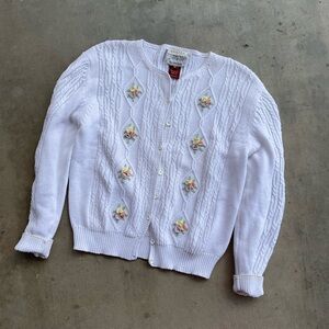 Vintage Susan Bristol cardigan sweater